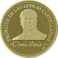 Anverso de la moneda Centenario de la Muerte del Poeta Rubén Darío