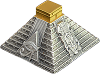 Anverso de la moneda Pirámide Maya